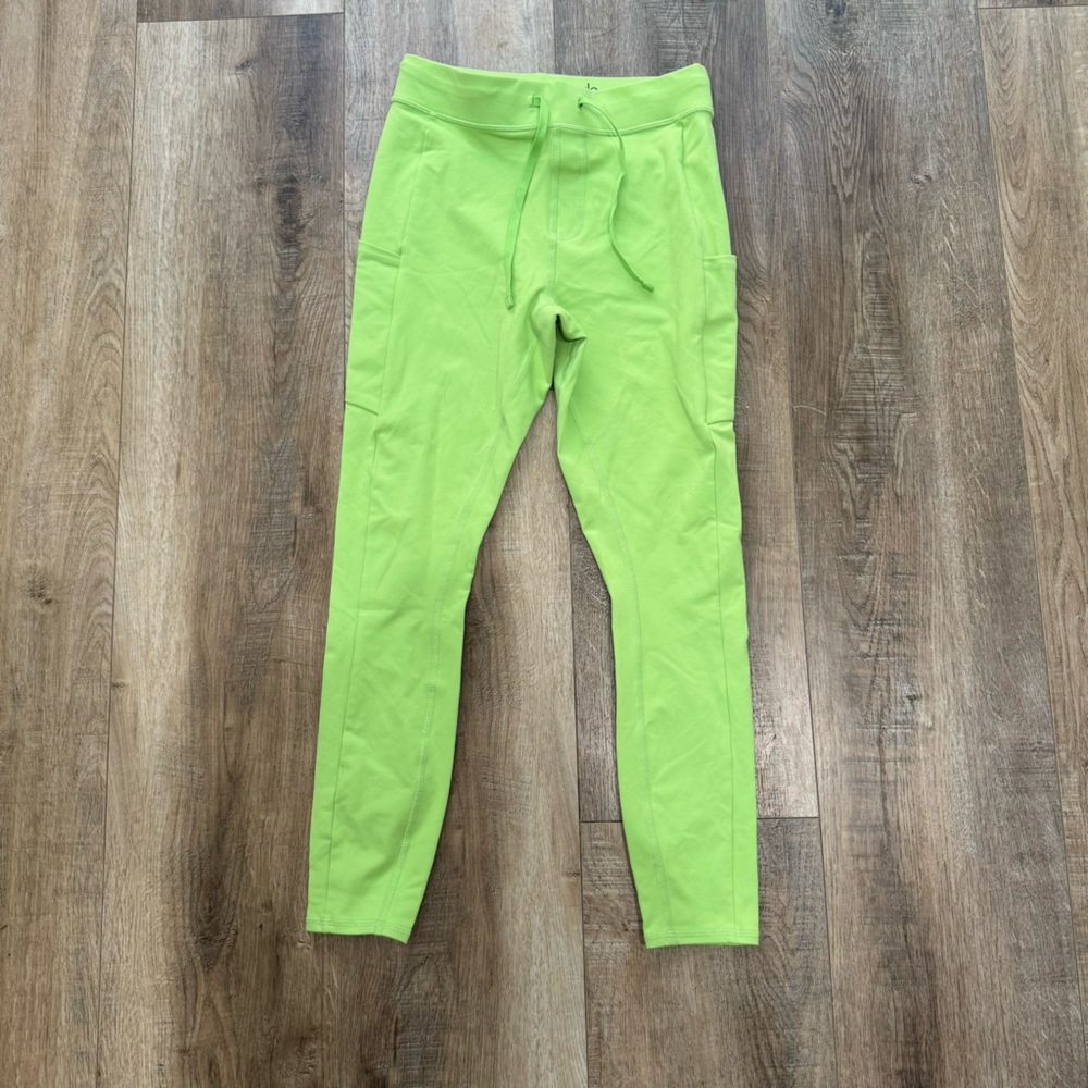 ALO Yoga Neon Lime Green Leggings